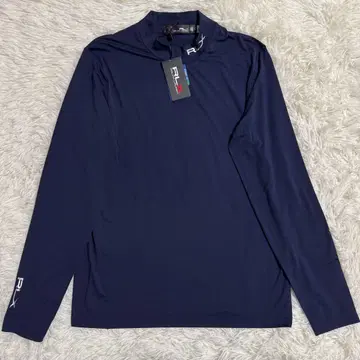 [ 새상품 ] RLX 모크넥 티셔츠 긴팔 네이비 골프 S사이즈