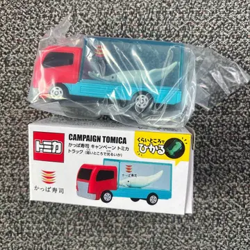 갓파 스시 토미카 트럭 어둠 속에서 빛나는 오징어 새상품 미사용