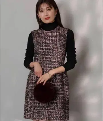 아푸와이저 리셰 트위드 원피스