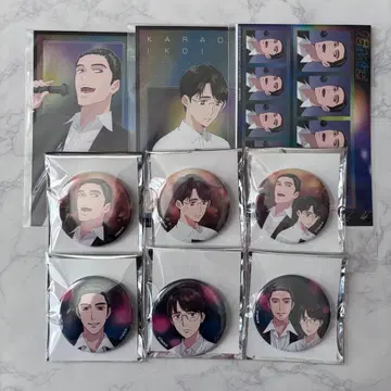 가라오케 가자! 굿즈 캔뱃지 브로마이드 엽서