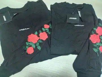 ADRER 트레이닝복 롱T 장미 자수 인기 사이즈 M