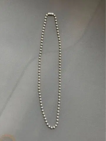 빌월드레더 볼 체인 목걸이