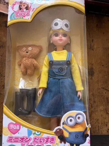 미니언 리카짱 인형 본체 미니언 콜라보 한정판