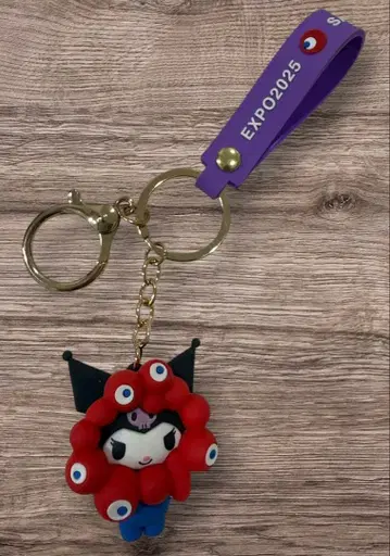 [ 박람회장 한정판 ] 먁먁 산리오 쿠로미 키링