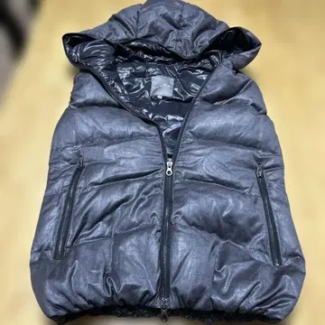 DUVETICA 그레이 다운 베스트 사이즈 40