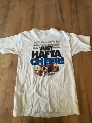 Hafta Cheer! T셔츠 L사이즈 화이트