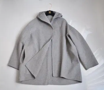 새상품급 PLST 플라스테 울 블렌드 리버 후디 코트 그레이