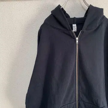 Los Angeles Apparel 14oz 지퍼 후드티 네이비