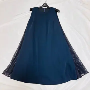 컨디션 최상 페넬 롱 원피스 레이스 네이비 컬러 9 사이즈 인기