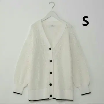 PLST 크로셰 가디건