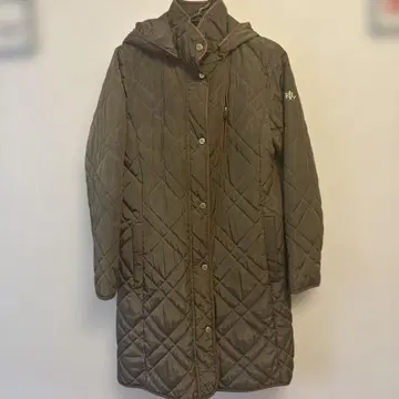 새상품급 랄프 로렌 퀼팅 자켓 브라운 xxs
