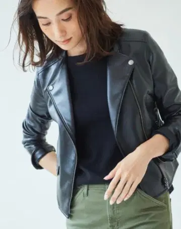 PLST 라이더 자켓 [새상품급] 블랙 XS 사이즈