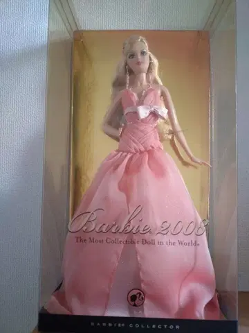 바비 인형 새상품 핑크 레어 2008