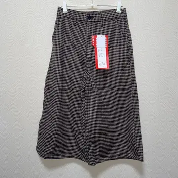 새상품 여성용 체크 방풍 축열 정전기 방지 속기모 M