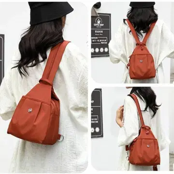 숄더백 3way 오렌지 귀여운 여성용