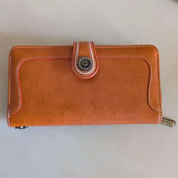 주말 SALE CHARM INFINITE 오렌지 장지갑