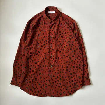 인터내셔널 갤러리 빔즈 / 표범 무늬 빅 실루엣 셔츠