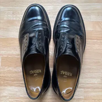 REGAL 블랙 드레스 신발 26EE