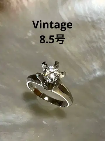 빈티지 실버 반지 레트로