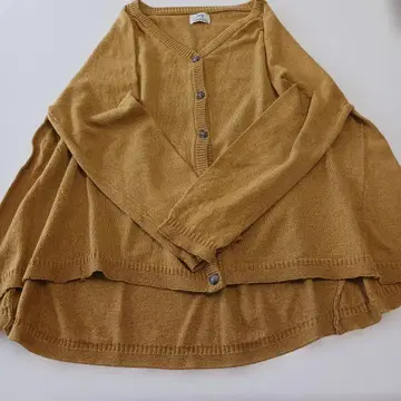 미사용 새상품급 ijiey A라인 가디건 프리