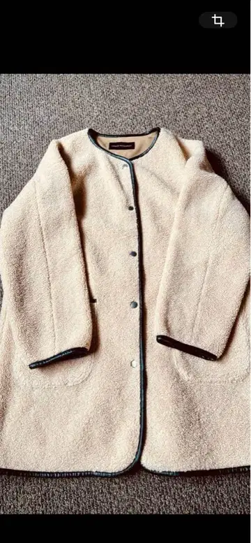 새상품급 어반 리서치 보아 롱 코트