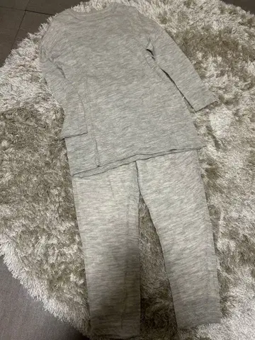 PRISTINE 그레이 룸웨어 알파카 프리스틴 미사용 새상품 M