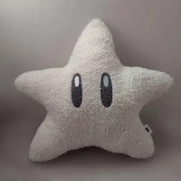 젤라또피케 슈퍼 마리오 콜라보 쿠션 스타 봉제 인형