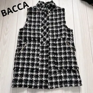 [ 새상품급 ] BACCA 트위드 베스트 오피스 캐주얼 졸업식 입학식