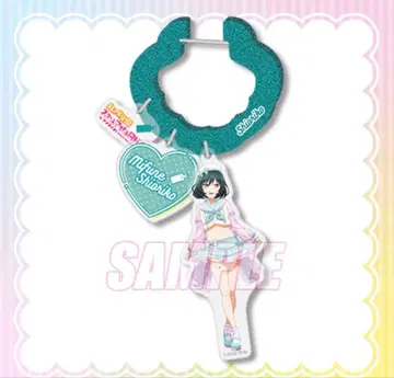 무지개 온라인 복권 카라비너 포함 아크릴 키링 미후네 시오코