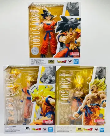 [미개봉 새상품] 드래곤볼 S.H.Figuarts 손오공 3종 세트