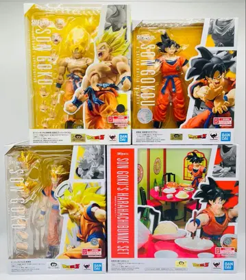 [ 미개봉 새상품 ] 드래곤볼 S.H.Figuarts 손오공 4종 세트
