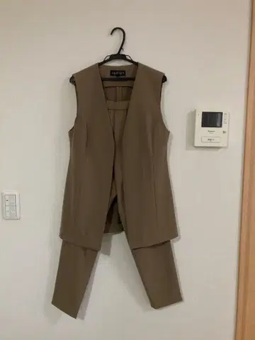 슬리브리스 베스트 팬츠 셋업 인디비 36