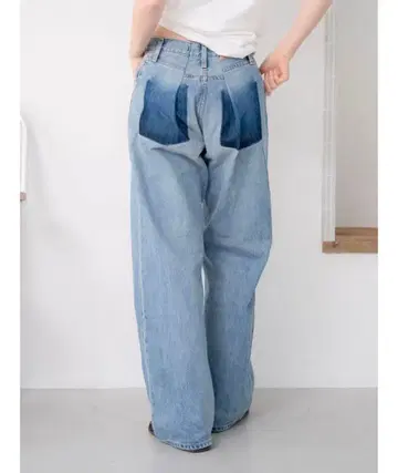 Ungrid 리메이크 디자인 루즈 데님