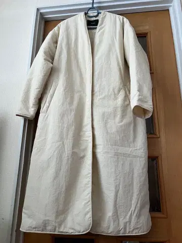 OMNES 옴네스 따뜻한 롱 코트 오버 사이즈