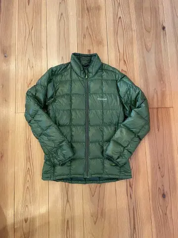 mont-bell S 사이즈 스페리오 다운 자켓 그린