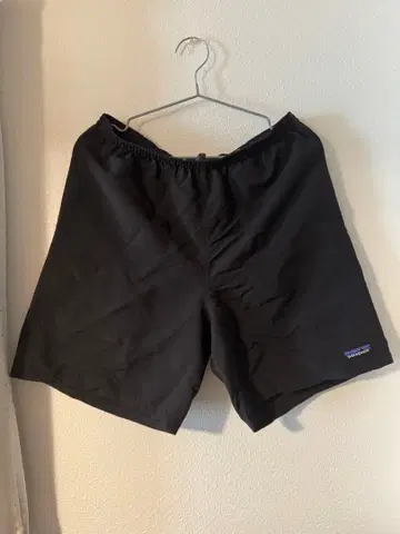 patagonia 블랙 숏팬츠 S