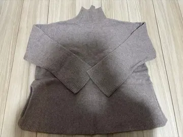 Mila Owen 미라 오웬 울 캐시미어 터틀넥 니트탑