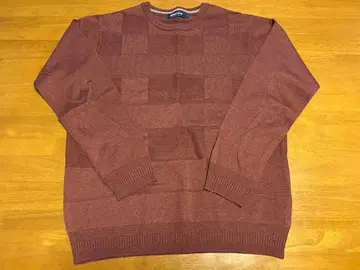 UNONSTATION 홍갈색 니트 스웨터 L