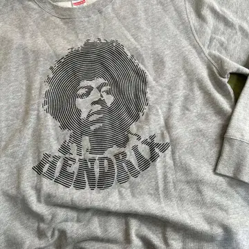 지미 헨 맨투맨 트레이닝복 XL 지미 헨드릭스 미사용 새상품