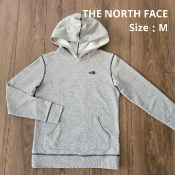 [ THE NORTH FACE ] 후드티 후드 부착 그레이 M