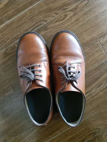 montbell 브라운 가죽 신발 27.5cm