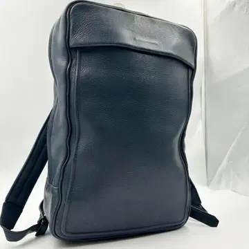 단종 색상 objcts.io 백팩 소프트 백팩 가죽 네이비 A4 수납