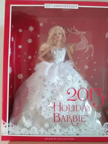 바비 인형 홀리데이 바비 새상품 레어 2013