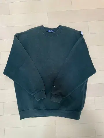 [ 가격 인하 가능 레어 ] 다크 그린 맨투맨 L