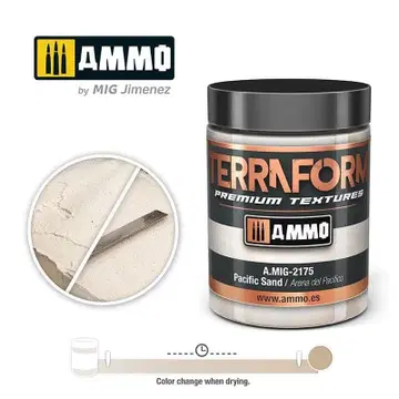 AMMO Terraform 모래사장 MIG-2175 디오라마