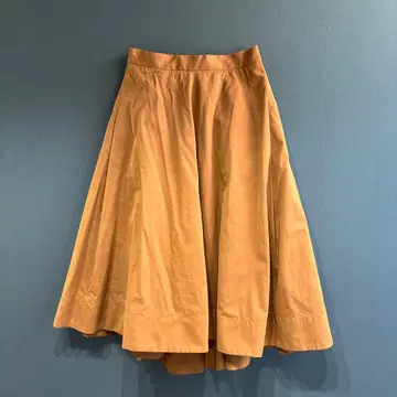 URBAN RESEARCH 어반 리서치 플레어 스커트 카멜 가을