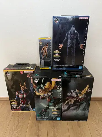 나의 히어로 아카데미아 제일복권 상반된 마음 피규어 5종 세트