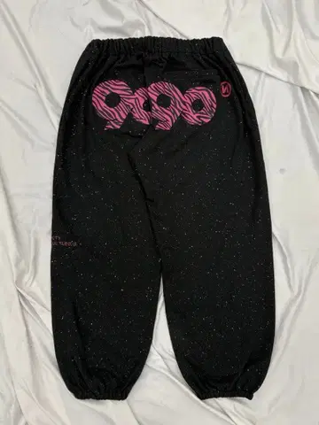 9090 Logo Glitter Sweat Pants