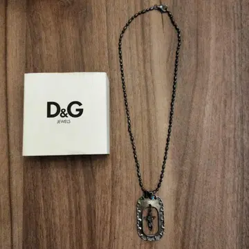 D&G 목걸이 실버925