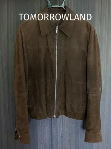 TOMORROWLAND 투모로우랜드 스웨이드 가죽 블루종